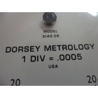 Dorsey 2I40-05 Dial Indicator 2I4005 - New No Box