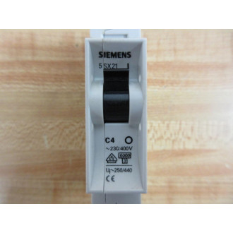 Siemens 5SX21 Circuit Breaker C4 - Used