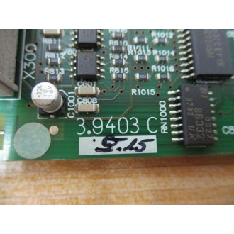Baumuller 3.9403C Circuit Board 39403C 5.15 - Used