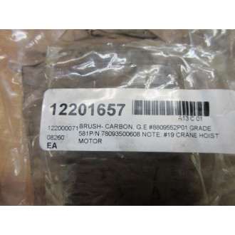 National Carbon 8809552P01 Morgan Carbon Motor Brush 78093500608 (Pack of 5)