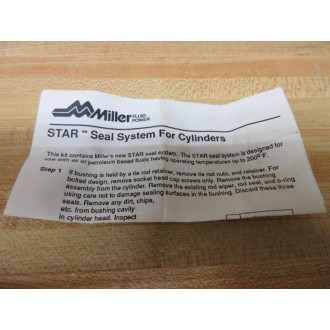 Miller Fluid Power 051-KR080-200 Rod Seal Kit 051KR080200