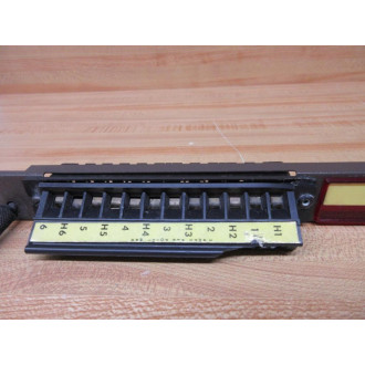 General Electric IC600FP910A Isolated Output Faceplate Cracked Corner - Used