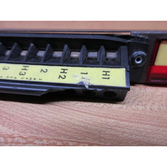 General Electric IC600FP910A Isolated Output Faceplate Cracked Corner - Used