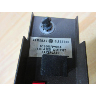 General Electric IC600FP910A Isolated Output Faceplate - Used