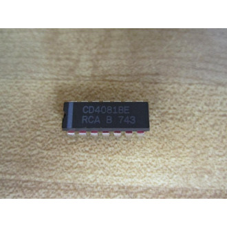 RCA CD4081BE Integrated Circuit (Pack of 7)