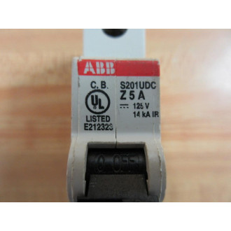 ABB S201UDC-Z-5-A Circuit Breaker S201UDCZ5A - Used