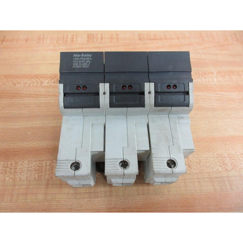 Allen Bradley 1492-FB3J30-L Fuse Holder 1492FB3J30L - Used