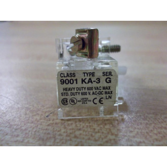 Square D 9001-KA3 Contact Block 88002 Series May Vary - New No Box