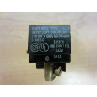 Square D 9001-KA3 Contact Block 88002 Series May Vary - New No Box