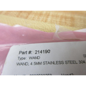 Loma 4.5MM ST.ST 304 A Metal Detector Test Stick 214190 - New No Box