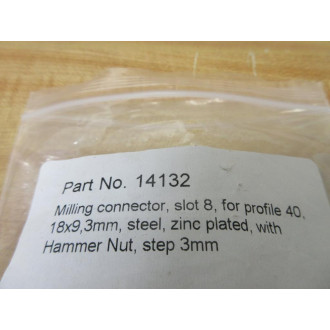 Generic 14132 Milling Connector (Pack of 7) - New No Box