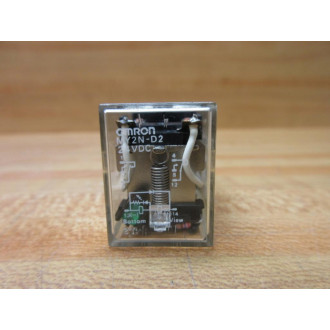 Omron MY2N-D2-24V DC Relay MY2N-D2-24-VDC - New No Box