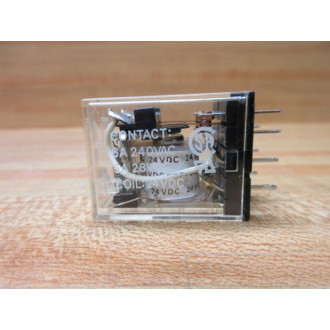 Omron MY2N-D2-24V DC Relay MY2N-D2-24-VDC - New No Box