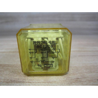 IDEC RR3B-UL-AC120V Relay RR3B-UL-120VAC . - Used