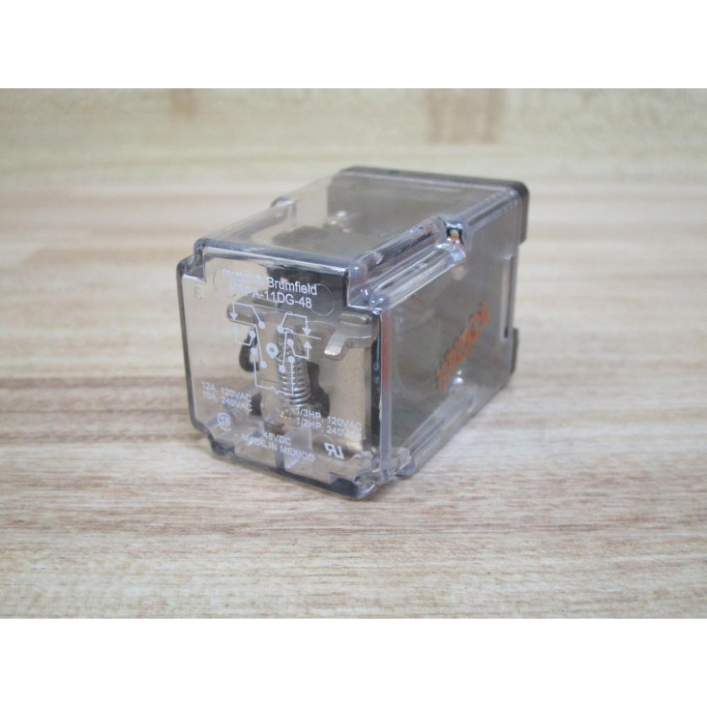 Potter & Brumfield KRPA-11DG-48V DC AMF Relay KRPA-11DG-48VDC (Pack of 4) - New No Box