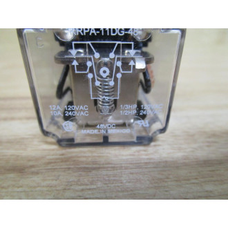 Potter & Brumfield KRPA-11DG-48V DC AMF Relay KRPA-11DG-48VDC (Pack of 4) - New No Box