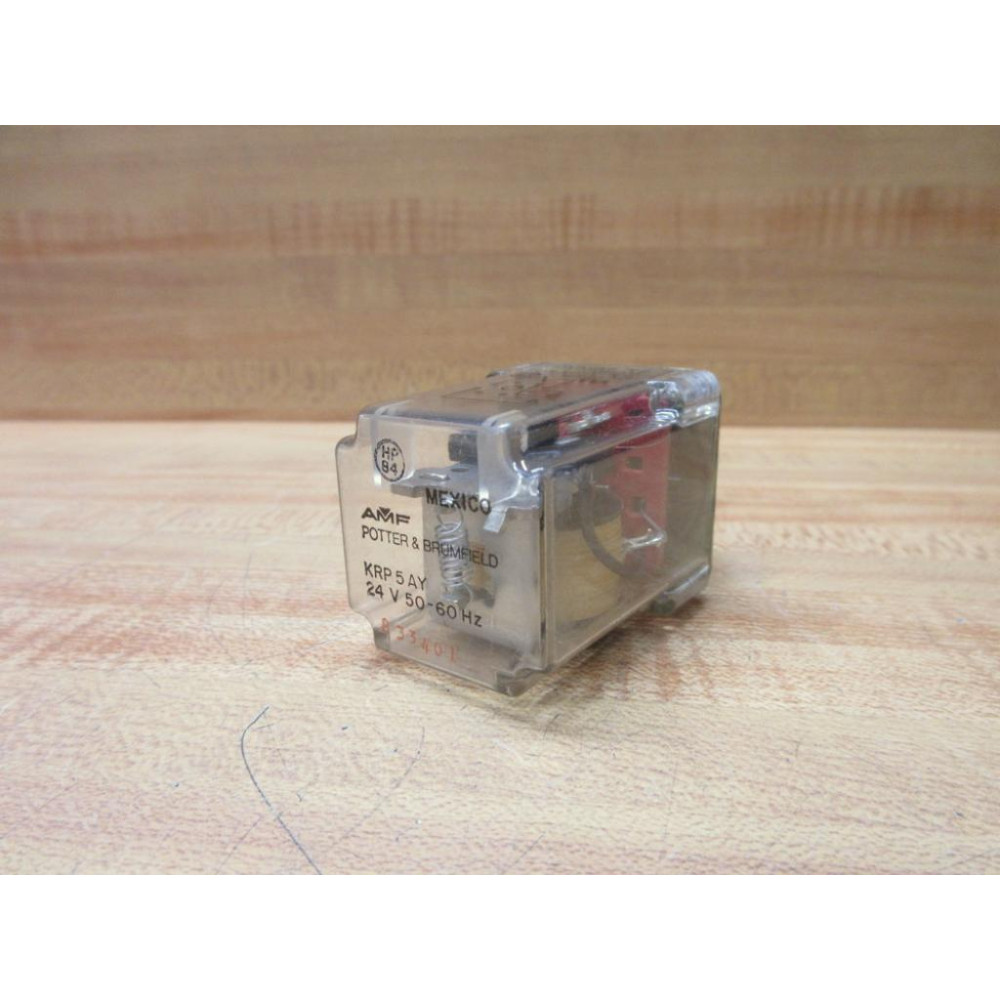 Potter & Brumfield KRP-5AY-24V AC Relay KRP-5AY-24V - Used