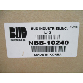Bud Industries NBB-10240 Plastic Enclosure NBB10240