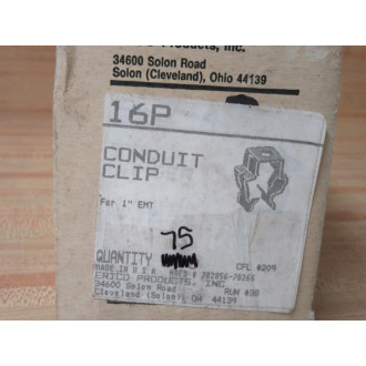 Erico Caddy 16P Conduit Clip (Pack of 75)