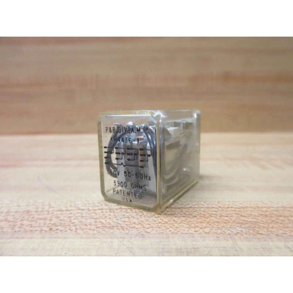Potter & Brumfield KH4436-1-12V Relay KH4436-1 3900 Ohms - New No Box