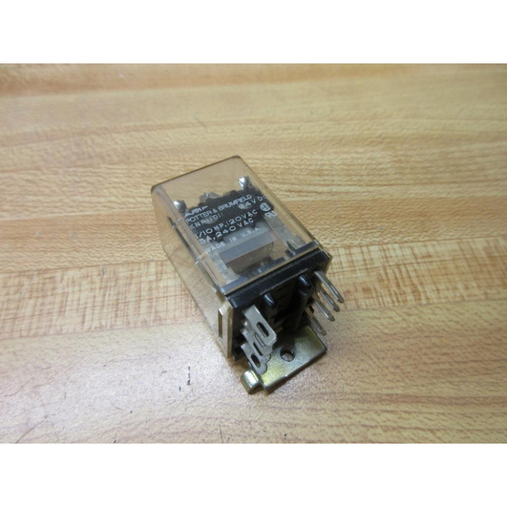 Potter & Brumfield KNP11D11-24V DC AMF Relay KNP11D11-24VDC - Used