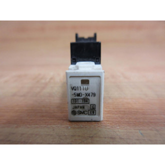 SMC VQ111U-5MO-X479 Solenoid Valve VQ111U-5M0-X479 - Used