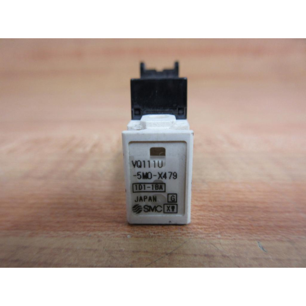 SMC VQ111U-5MO-X479 Solenoid Valve VQ111U-5M0-X479 - Used