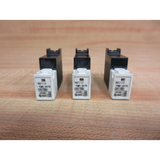 SMC VQ111U-5MO-X479 Solenoid Valve VQ111U-5M0-X479 - Used