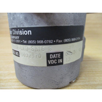 BEI 924-01002-4074 Encoder H25D-SS-300-ABC-7406R-LED-SM16-S - Used