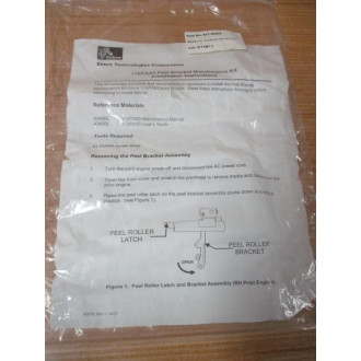 Zebra 43310M Peel Bracket Maintenance Kit For 110PAX3