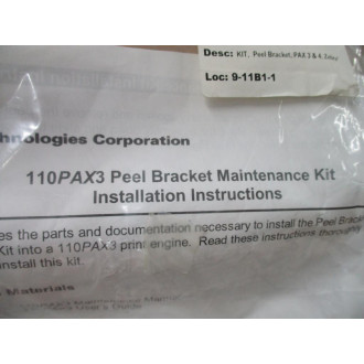 Zebra 43310M Peel Bracket Maintenance Kit For 110PAX3