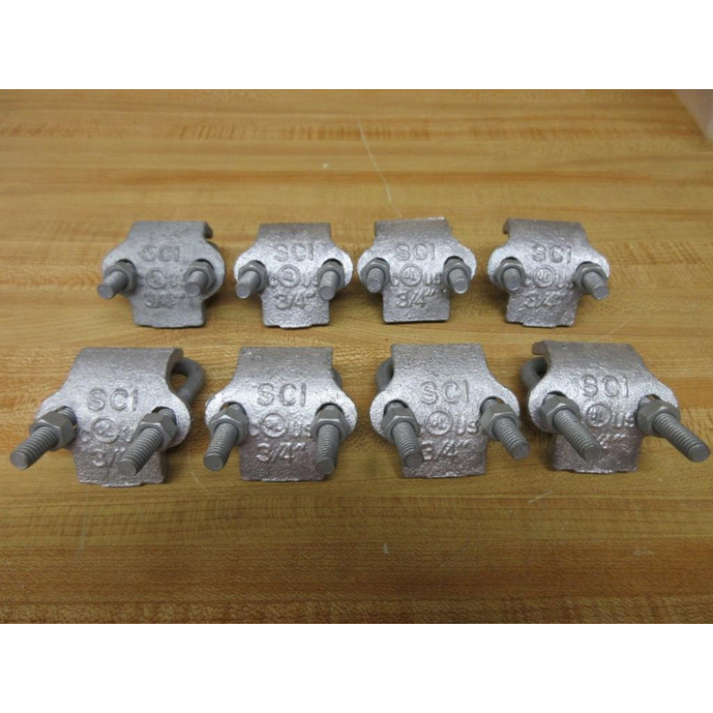 SCI 34" CC Conduit Cable Tray Clamp Beam (Pack of 8) - New No Box