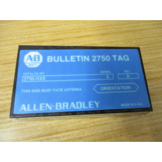 Allen Bradley 2750-NX5 ReadWrite NX5 Tag 2750NX5