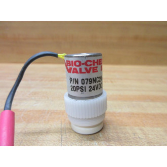 Bio-Chem Valve 079NC24-62-4 Solenoid Valve 079NC24624 - New No Box