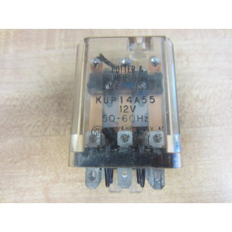 Potter & Brumfield KUP14A55 12V Relay  KUP14A5512V - Used