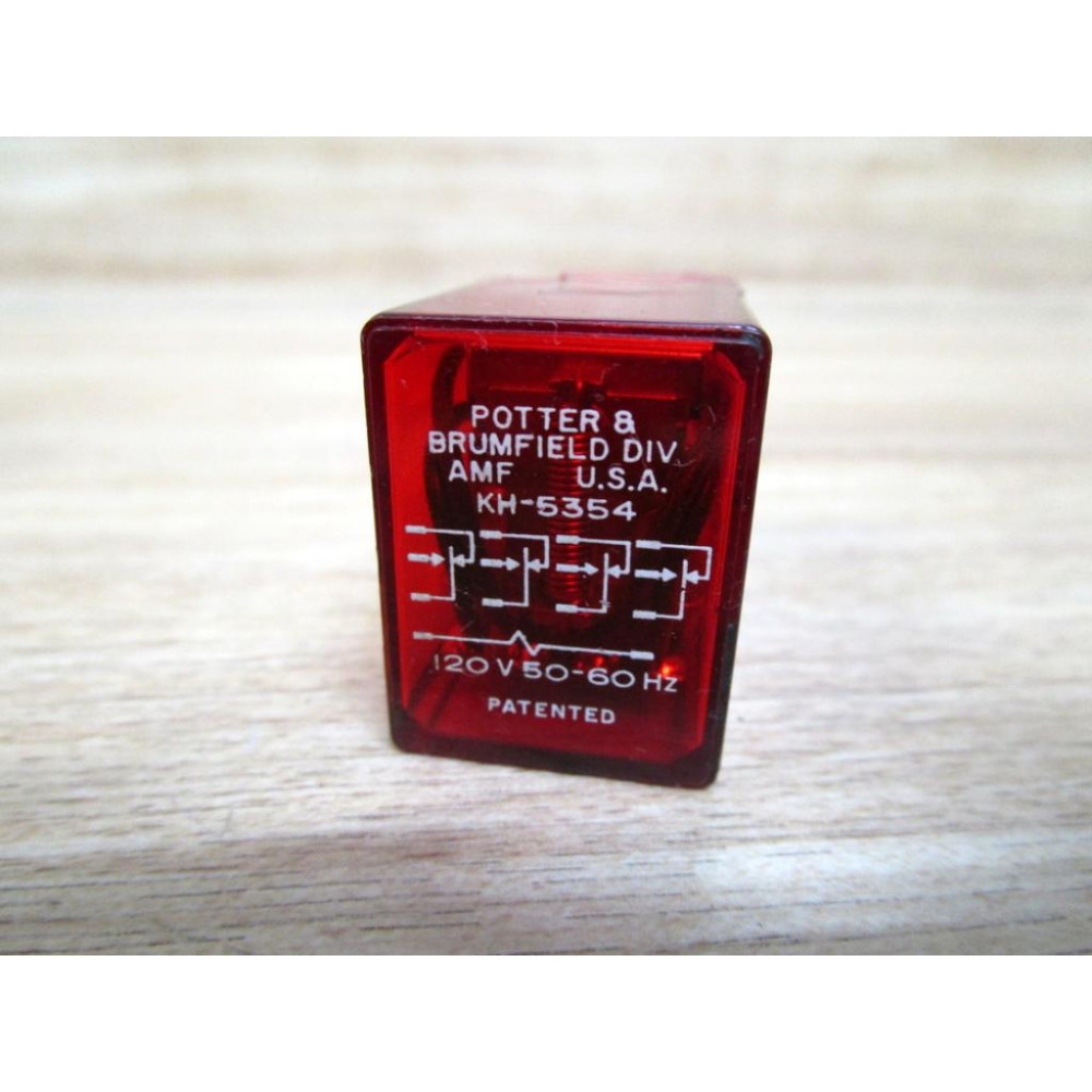 Potter & Brumfield KH-5354 Relay KH-5354-120V - Used