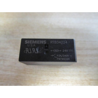 Siemens RTB34024 Relay 24VDC - New No Box