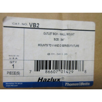 Thomas & Betts VB2 Hazlux Outlet Box