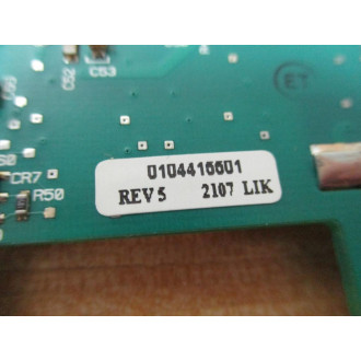 Accu-Sort 0104415501 Circuit Board Rev. 5 - Used