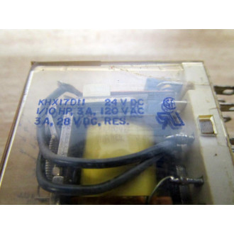 Potter & Brumfield KHX17D11-24 Relay KHX17D1124 - Used