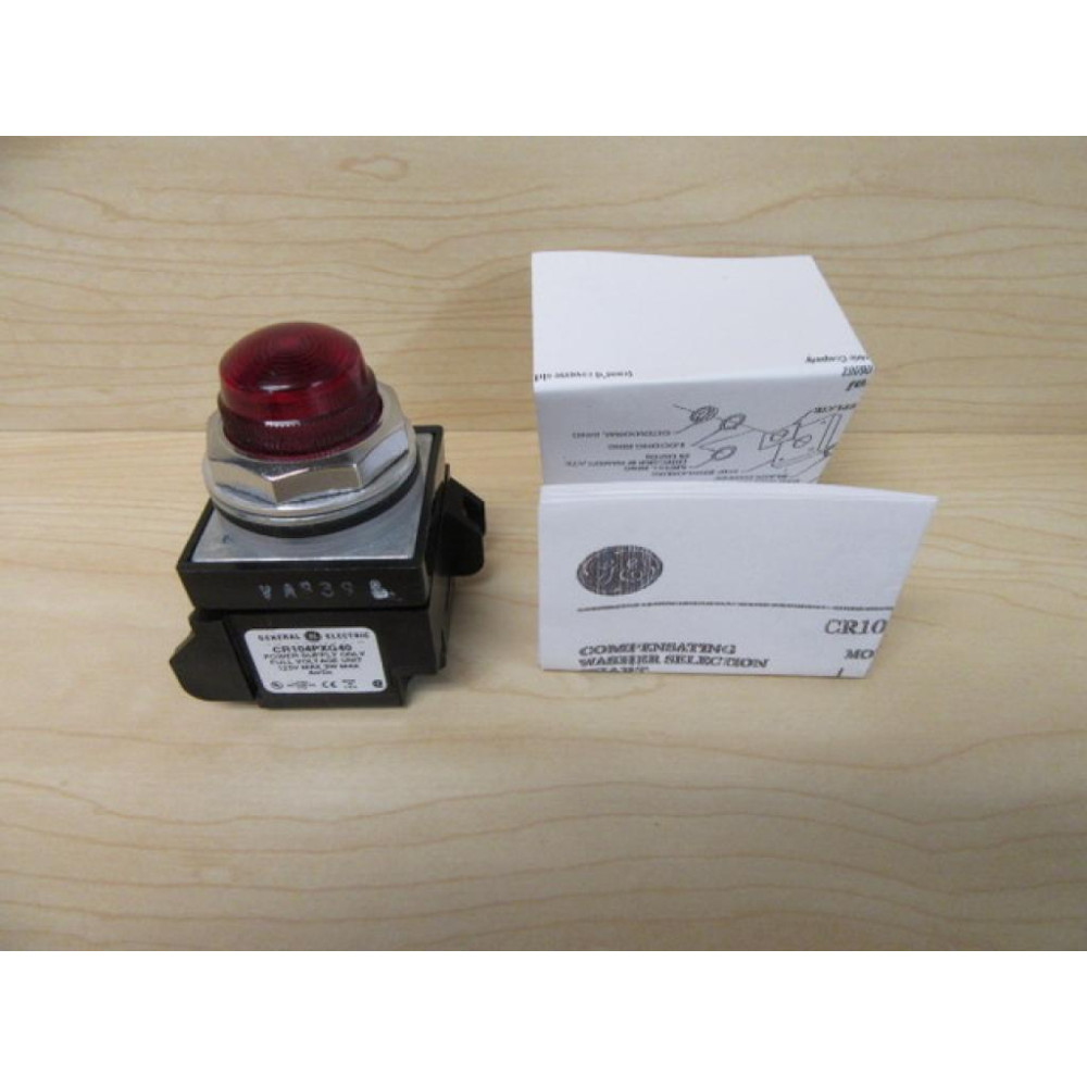 General Electric CR104PLG88R Indicator Light - New No Box