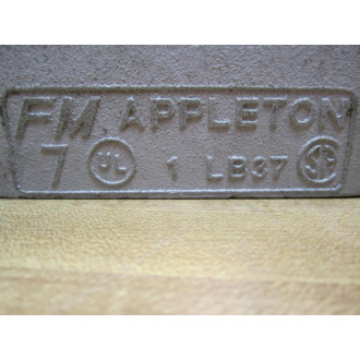 Appleton LB37 LB Style Conduit Body (Pack of 3) - New No Box