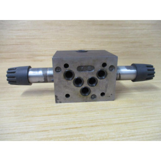 Parker D3W1DY-14 Control Valve D3W1DY14 WO Coils - Used
