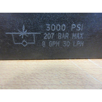Parker FS 600 S Throttle Check Valve FS600S - New No Box