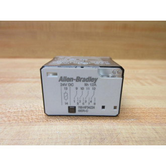 Allen Bradley 700-HF34Z24-24V DC Relay 700-HF34Z24-24VDC Series C - New No Box