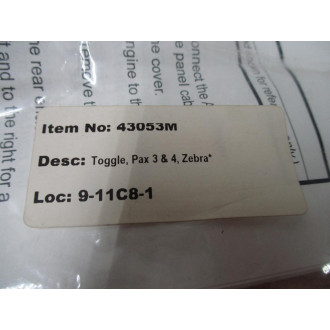 Zebra 43053M Toggle