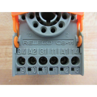 Releco CS-11 Relay Socket CS11 - Used