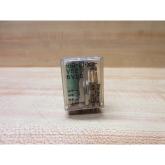 Potter & Brumfield R10-E1X2-V52-6V DC Relay R10-E1X2-V52-6VDC - Used