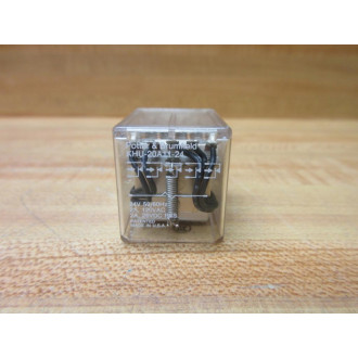 Potter & Brumfield KHU20A11-24V AC AMF Relay KHU20A11-24VAC - Used