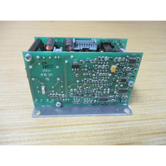 Baumuller 3.9823D Power Supply Board 39823D W Mounting Bracket - Used